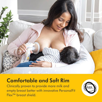 Medela Harmony Flex Manual Breast Pump | Portable & Lightweight Pump