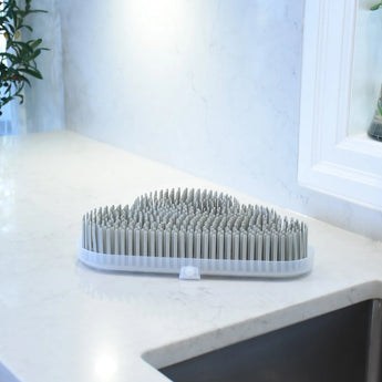 Melii Baby Bottle Drying Rack Grey Cloud