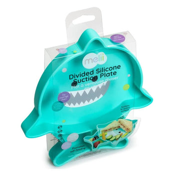 Melii Eco Friendly Divided Silicone Suction Plate For Kids | Self Feeding 6 M+ - My Little Thieves