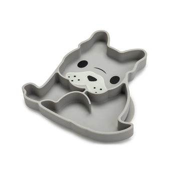 Melii Eco Friendly Divided Silicone Suction Plate For Kids | Self Feeding 6 M+ - My Little Thieves