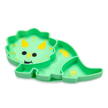 Melii Eco Friendly Divided Silicone Suction Plate For Kids | Self Feeding 6 M+ - My Little Thieves