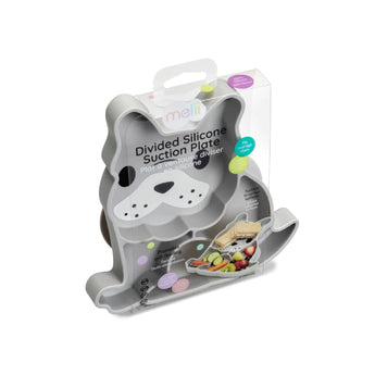 Melii Eco Friendly Divided Silicone Suction Plate For Kids | Self Feeding 6 M+ - My Little Thieves