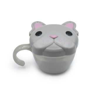 Melii Eco Friendly Finger Trap Snack Container For Kids | Spill Proof 6 M+