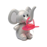 Melii Elephant Pacifier Holder - Grey Ears