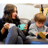 Melii Silicone Bear Mug - 2 Pack (Mint & Turquoise)