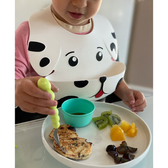 Melii Silicone Bib Dog Dalmation
