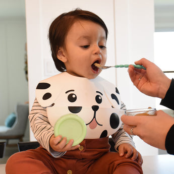 Melii Silicone Bib Dog Dalmation