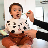 Melii Silicone Bib Dog Dalmation