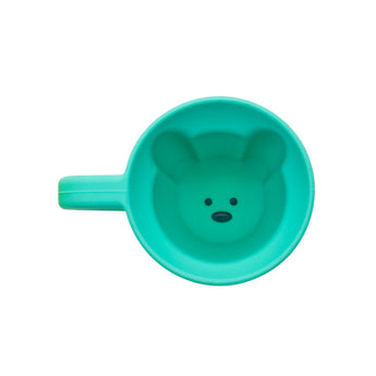 Melii Silicone Mug Turquoise Bear