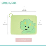 Melii Eco Friendly Silicone Kids Placemat | Non Slip Bpa Free Mealtime Mat - My Little Thieves
