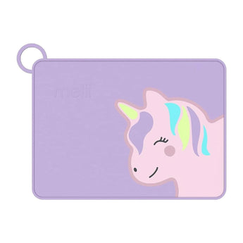 Melii Eco Friendly Silicone Kids Placemat | Non Slip Bpa Free Mealtime Mat - My Little Thieves