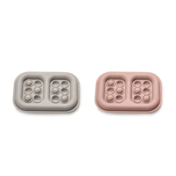 Melii Silicone Pop-It Ice Pack (Pink & Grey) 2 pcs