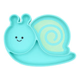 Melii Eco Friendly Silicone Suction Kids Plate | Bpa Free Divided Toddler Plate - My Little Thieves