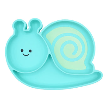 Melii Eco Friendly Silicone Suction Kids Plate | Bpa Free Divided Toddler Plate - My Little Thieves