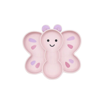 Melii Eco Friendly Silicone Suction Kids Plate | Bpa Free Divided Toddler Plate - My Little Thieves