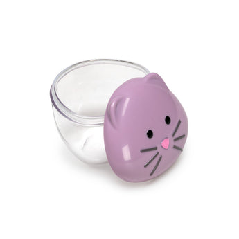 Melii Snack Container Purple Cat