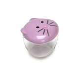 Melii Snack Container Purple Cat