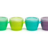 Melii Snap & Go pods 4oz, 4 pcs Multi Color