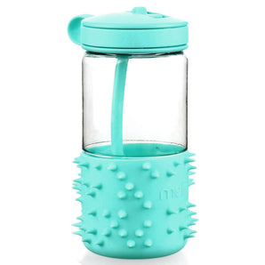 Melii Spikey Kids Water Bottle | Sensory Fidget Sleeve Straw Bottle - My Little Thieves