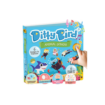 Mema Publishing Ltd Ditty Bird Animal Songs â€” Children's Book For Kids | Books