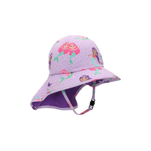 Upf 50+ Cape Sun Hat For Kids