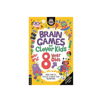 Michael O'mara Books Ltd Brain Games For Clever Kids (R) 8 Year Olds â€” Children's Book For Kids | Children's & Teen...