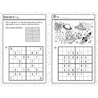 Michael O'mara Books Ltd Brain Games For Clever Kids (R) 9 Year Olds â€” Children's Book For Kids | Children's & Teen...