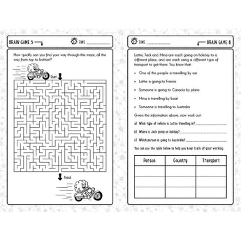Michael O'mara Books Ltd Brain Games For Clever Kids (R) 9 Year Olds â€” Children's Book For Kids | Children's & Teen...
