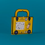 Mini Coloring Kit for Kids Eco-Friendly Handmade Gift