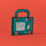 Mini Coloring Kit for Kids Eco-Friendly Handmade Gift