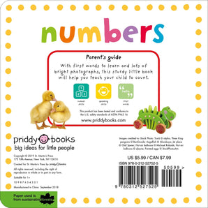 Mini Tab Numbers