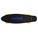 Momi Qkids Galaxy Kids Skateboard | Beginner Board With Shock Absorbers 3+