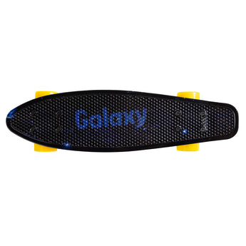 Momi Qkids Galaxy Kids Skateboard | Beginner Board With Shock Absorbers 3+