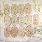 Mommy's Charms Pregnancy Milestone Cards | Gift Set