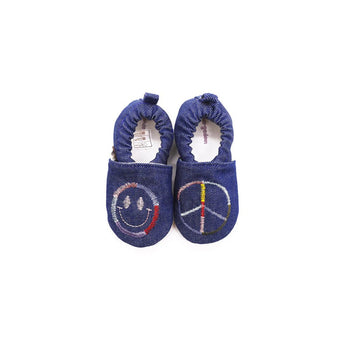 Morgedan Non Slip Moccasins For Toddlers Denim | Baby Shoes