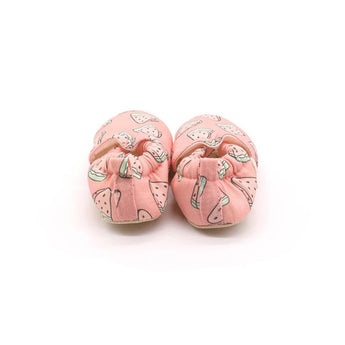 Morgedan Non Slip Moccasins For Toddlers Watermelon | Baby Shoes