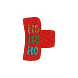 My Little Thieves Ho Ho Ho Red Hair Clip | Kids Festive