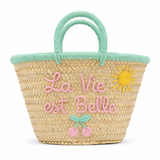 My Little Thieves Kids Beach Bag La Vie Est Belle Mint Trim
