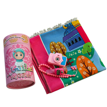 My Little Thieves Kids Prayer Mat Gift Set | First Salah Sejadah