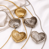 My Little Thieves Metallic Heart Clutch Bag Silver | Kids