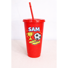 My Little Thieves Personalized 24oz Tumbler With Straw | Party Favors