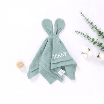 My Little Thieves Personalized Baby Snuggle Bunny Comforter Perfect Gift | Comforter