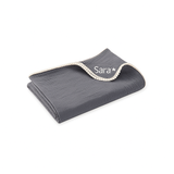 My Little Thieves Personalized Baby's Muslin Trim Blanket Soft & Customizable | Blankets