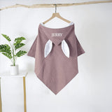 My Little Thieves Personalized Bunny Hooded Towel Organic & Adorable | Bath Towel