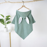 My Little Thieves Personalized Bunny Hooded Towel Organic & Adorable | Bath Towel