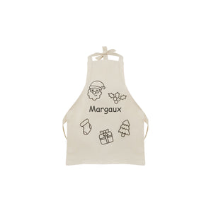 My Little Thieves Personalized Canvas Christmas Apron