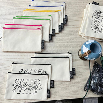 My Little Thieves Personalized Diy Pencil Pouch & Markers Perfect Party Favors | Party Favors