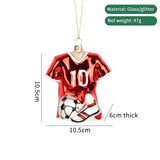 My Little Thieves Personalized Football T Shirt Ornament