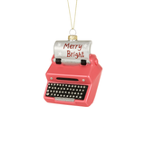 My Little Thieves Personalized Merry Bright Ornament Pink