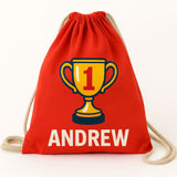 My Little Thieves Personalized Recycled Cotton Drawstring Bag | Custom Party Favor